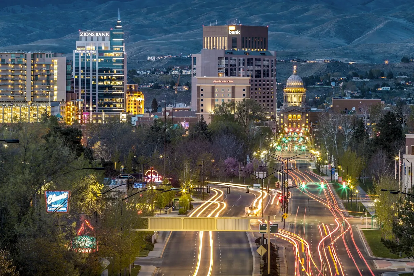 Boise, Idaho skyline — peptide therapy