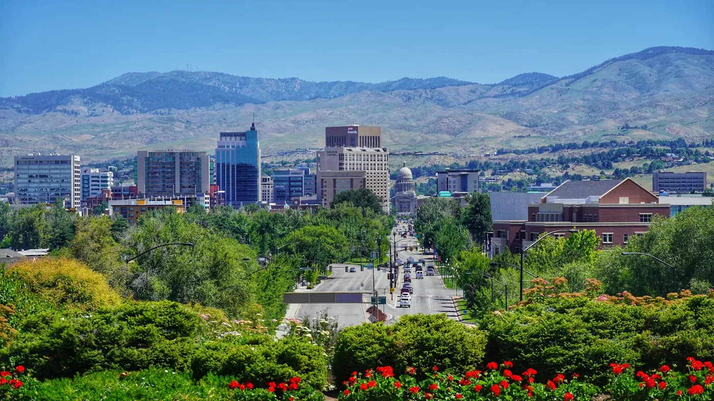 Downtown Boise skyline, Idaho - Tides Health