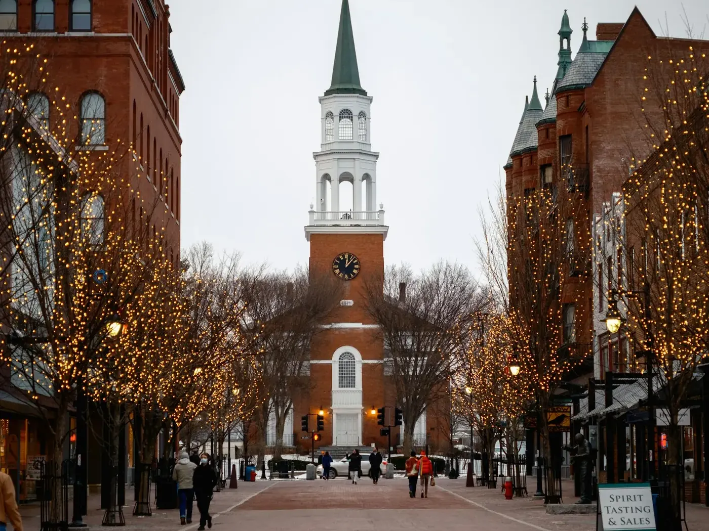 Church Street Marketplace, Burlington Vermont - Tides Health