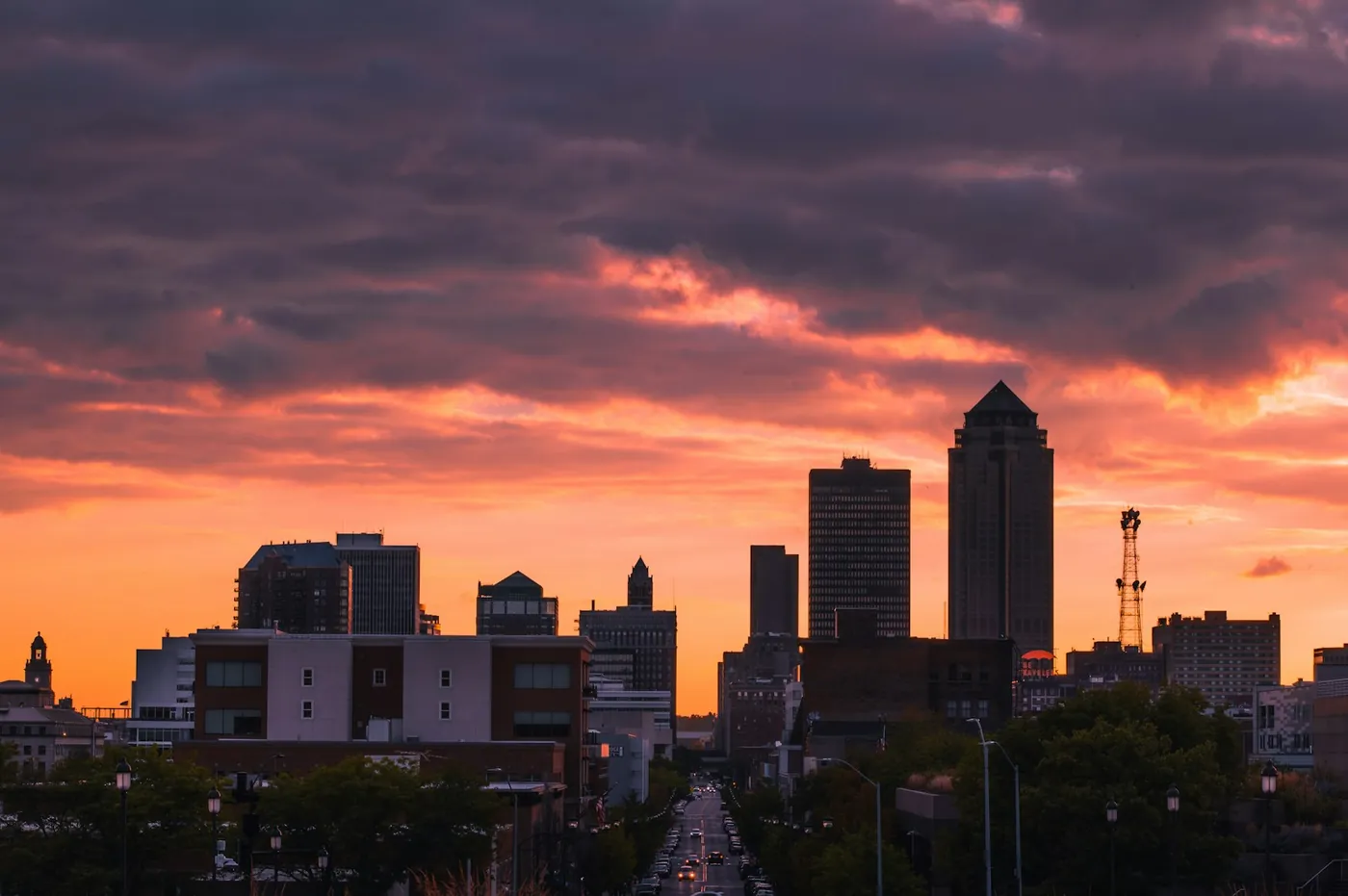 Des Moines, Iowa skyline — peptide therapy