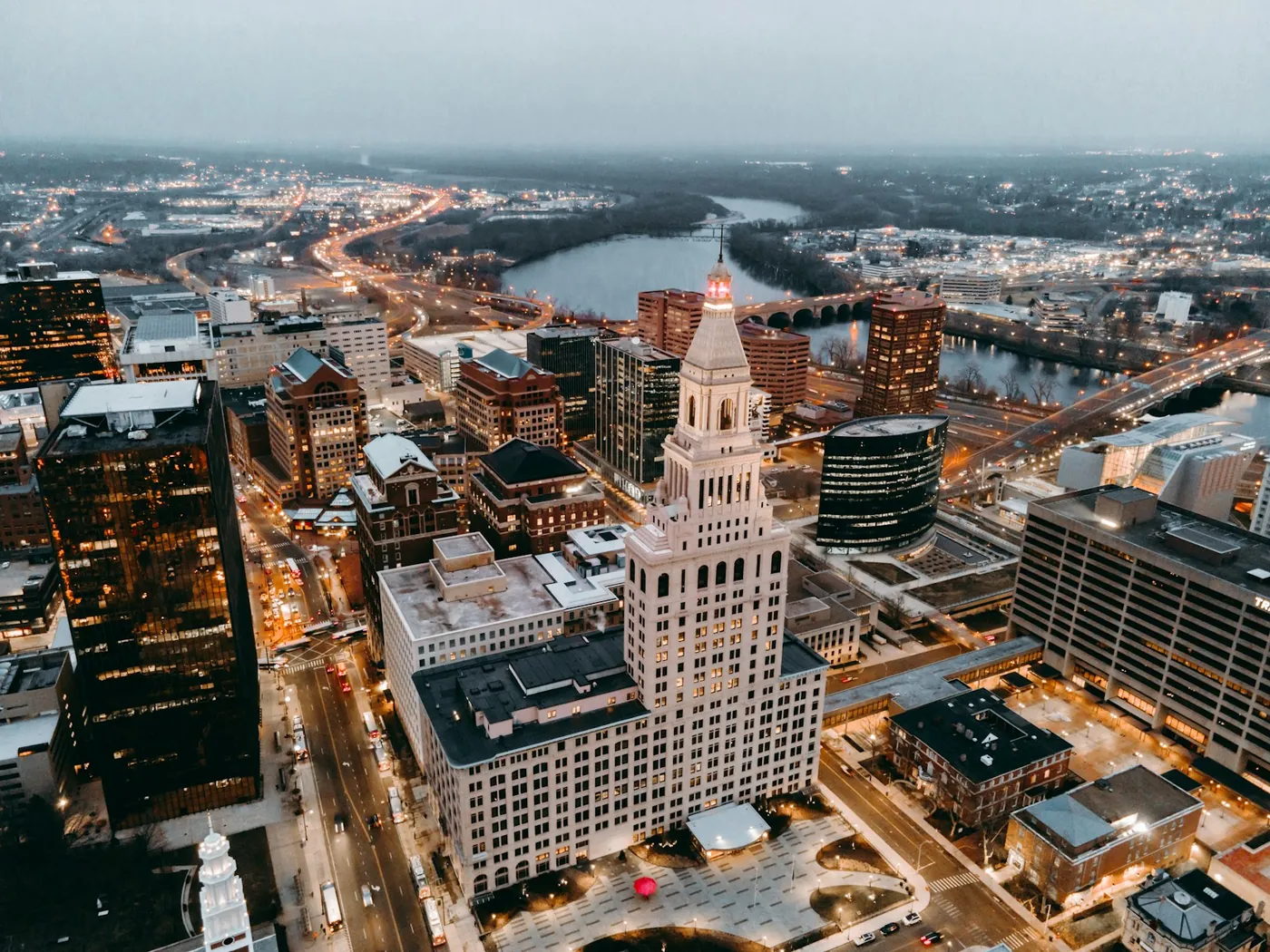 Hartford, Connecticut skyline — peptide therapy