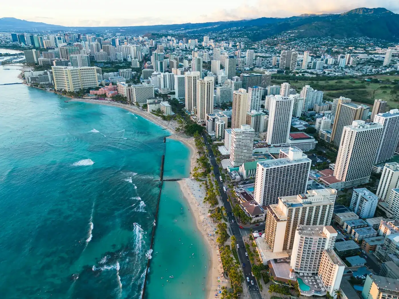 Waikiki Beach and Honolulu coastline, Hawaii - Tides Health