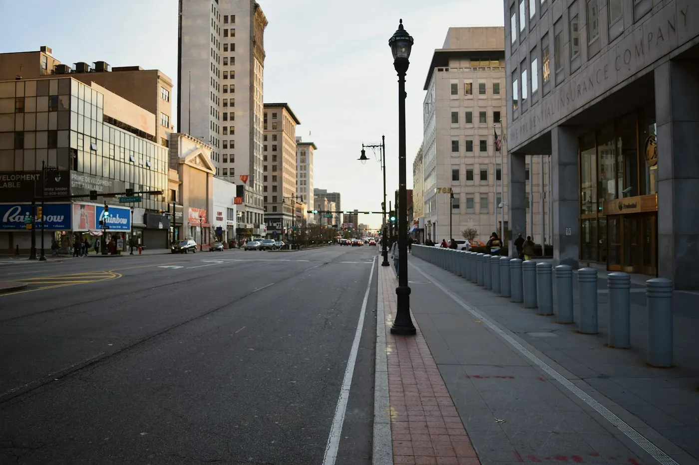 Downtown Newark street, New Jersey - Tides Health