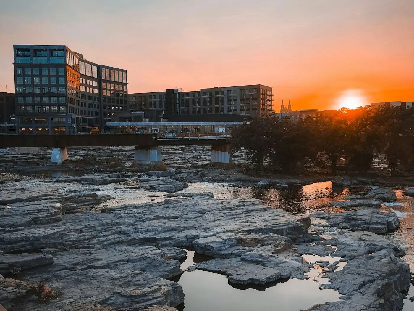 Downtown Sioux Falls, South Dakota - Tides Health