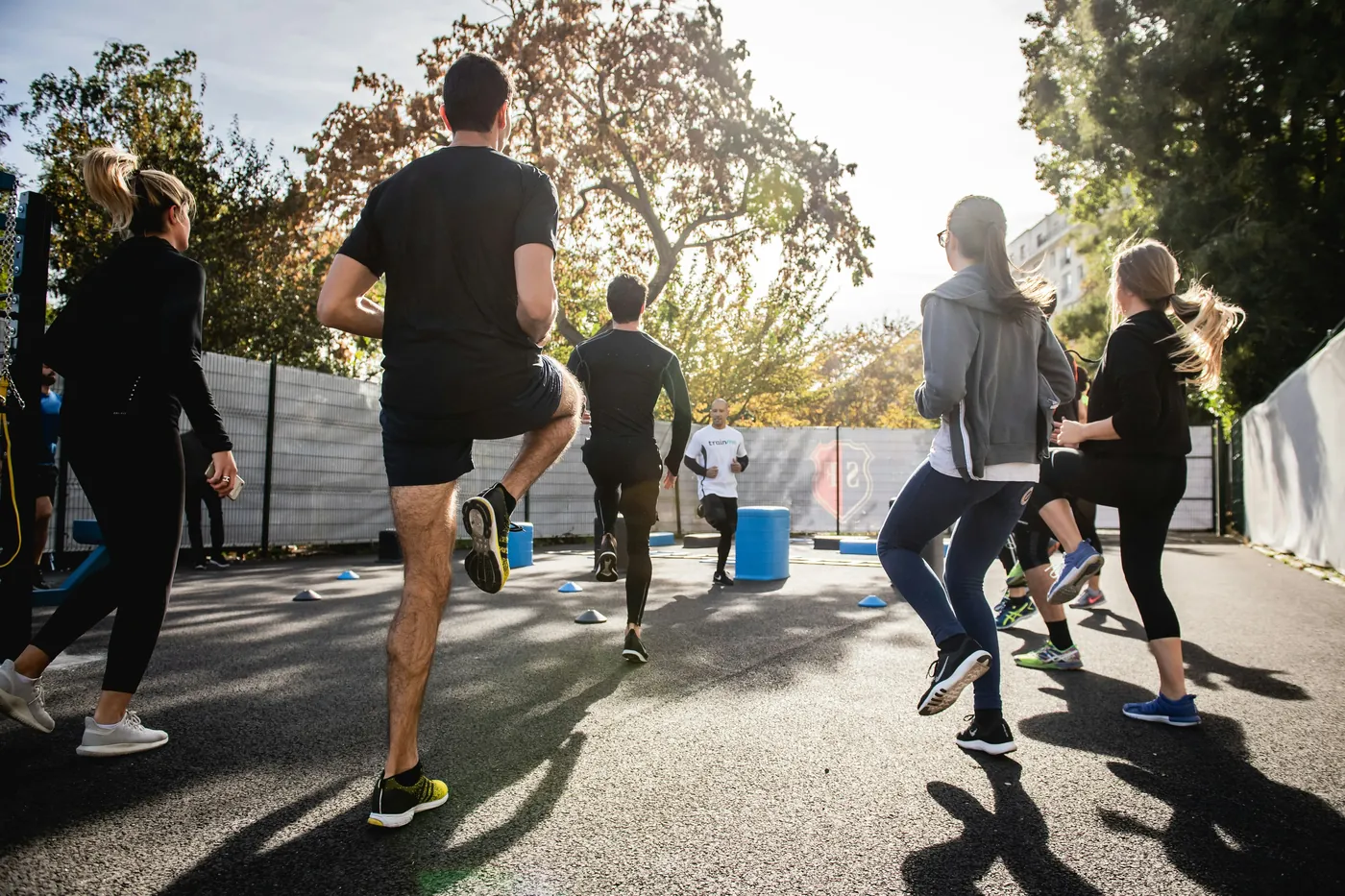 Active person working toward body composition goals